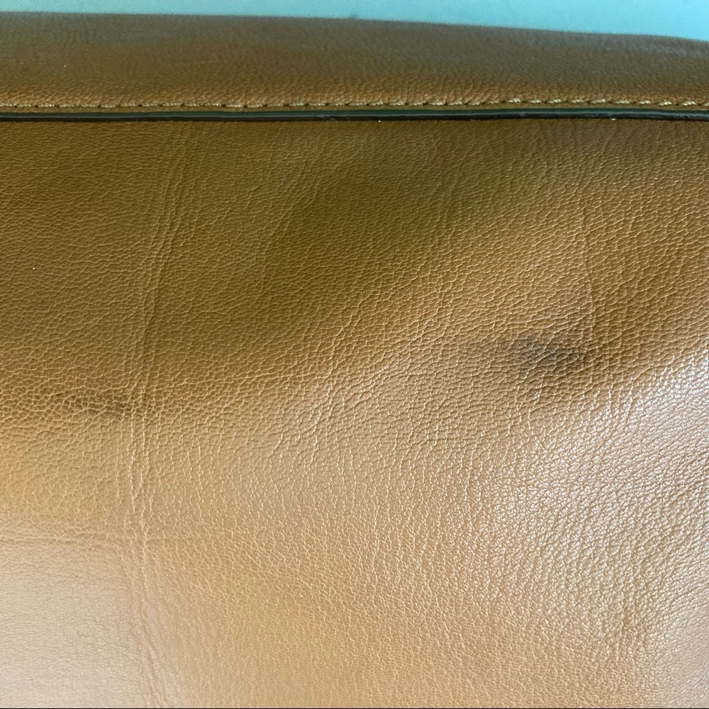 Michael Kors Hamilton Leather Handbag | Sholder Bag Silver Hardware - Picture 14 of 16